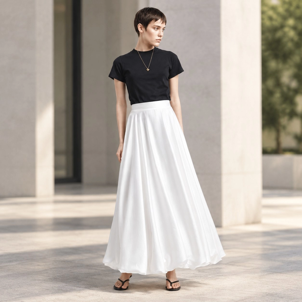 VIGO Спідниця Tulip White